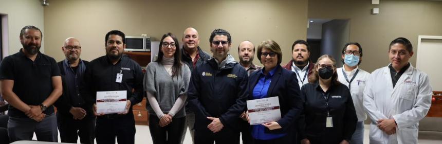 Empresa Martech Medical recibe certificado de Empresa Segura